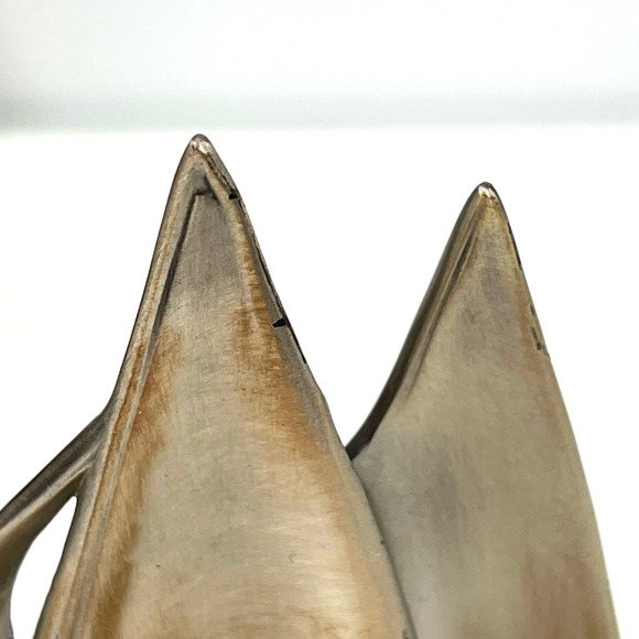 PM Craftsman Heavy Metal Bronze Colored Ship Bookends 5 1/2" - Picture 7 of 10